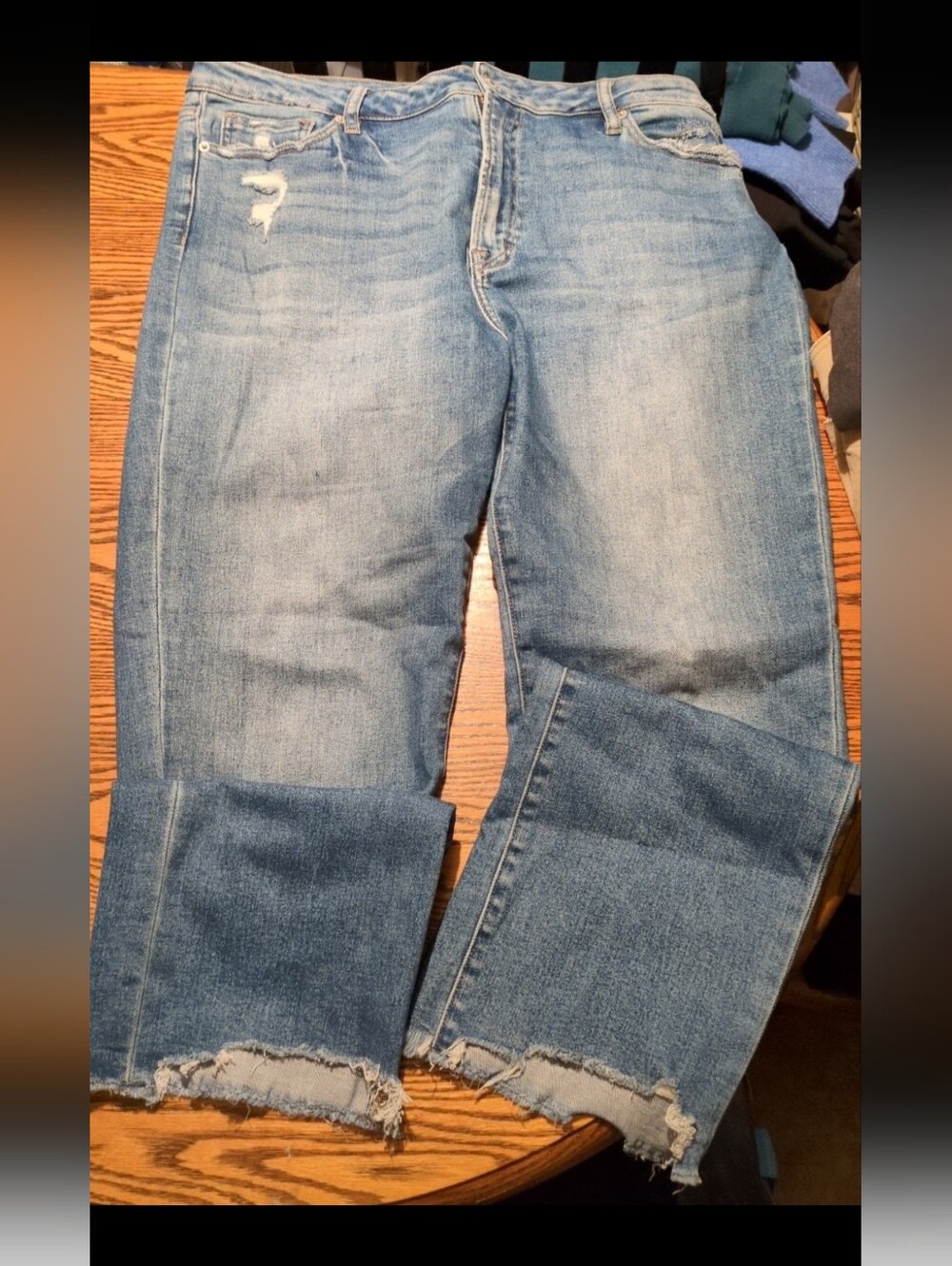 Mica Denim Straight Jeans
